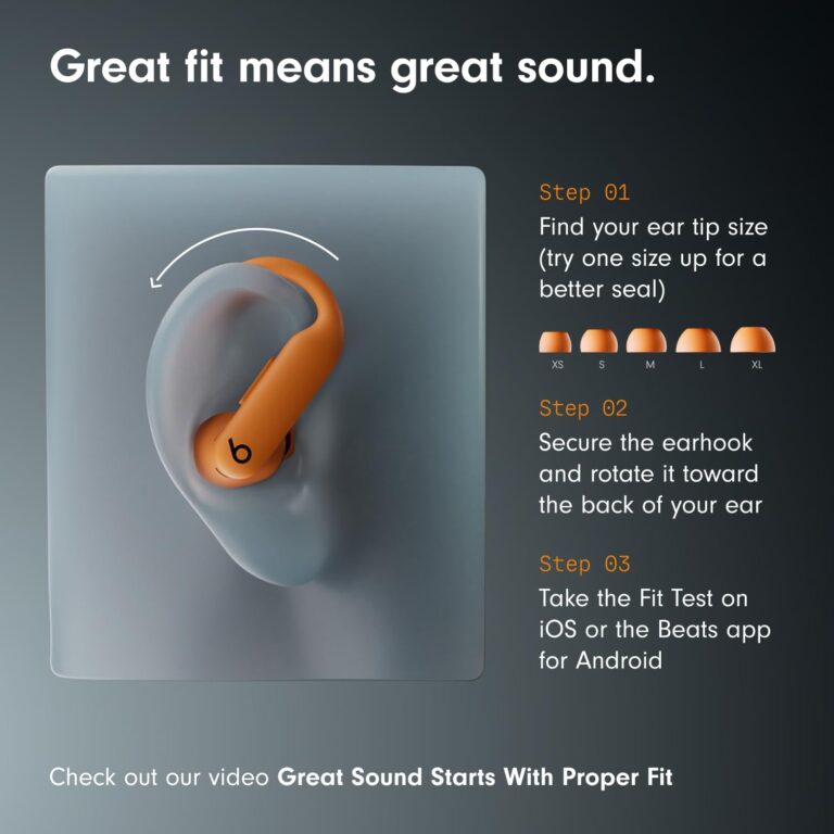 Beats Powerbeats Pro 2 Wireless Bluetooth Earbuds - Noise Cancelling, Heart Rate Monitor, IPX4, Up to 45H Battery & Charging Case, Works with Apple & Android - Hyper Purple - Image 7