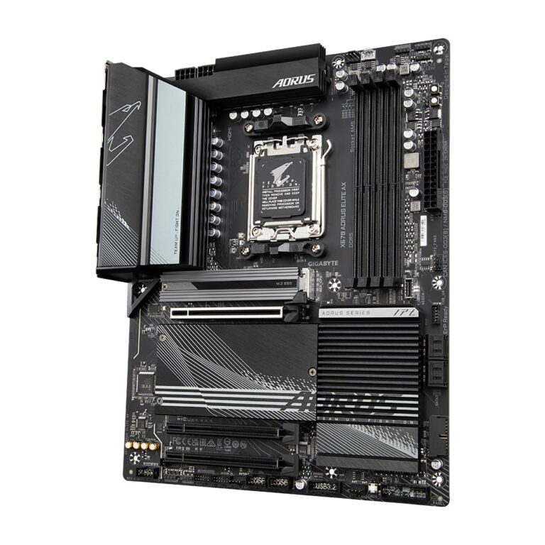Gigabyte AORUS Elite AX AMD X670 Socket AM5 ATX DDR5 Motherboard - Image 4