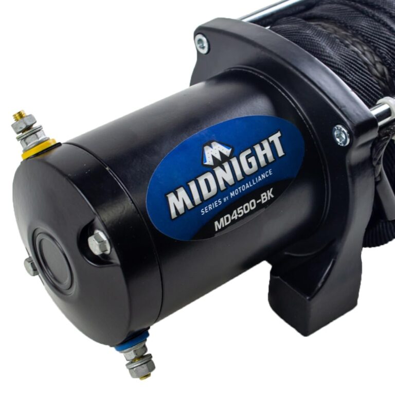 MOTOALLIANCE Viper UTV/ATV 4500lb Waterproof Wireless Winch from USA Powersports Company. 50 Feet of Black Synthetic Winch Rope. Perfect for Offroad Vehicle Recovery. - Image 6