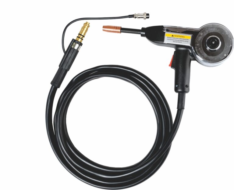 Spool Gun 130A Aluminum Welding Solution for Weldpro MIG Welding Machines - 15Ft - American Style Torch 30% Duty Cycle Welding Accessory