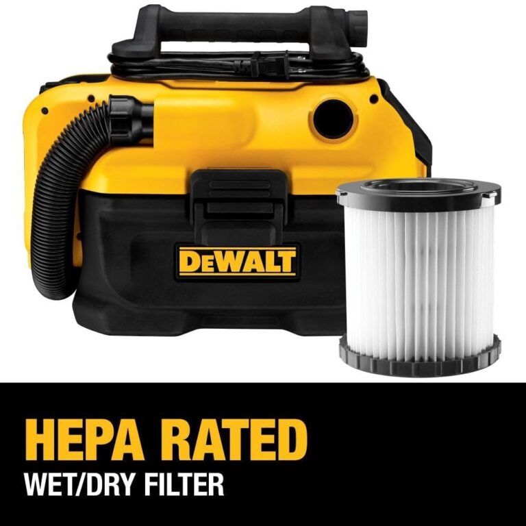 DEWALT 20V MAX Wet/Dry Vacuum, Cordless and Corded, Versatile Power Source, Portable Shop Vacuum, Tool Only (DCV581H) - Image 3
