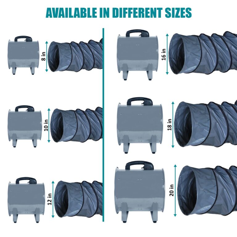 33FT Premium PVC Flexible Duct Hosing for Exhaust Fan -20 to 180°F (18 Inch ID) - Image 5