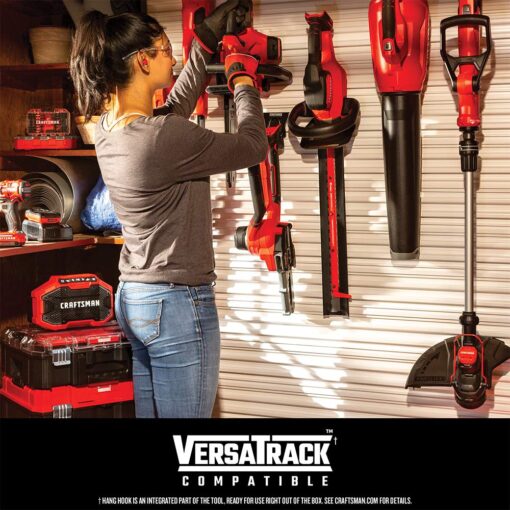 CRAFTSMAN V20 String Trimmer and Leaf Blower Combo Kit, Cordless (CMCK297M1) - Image 2