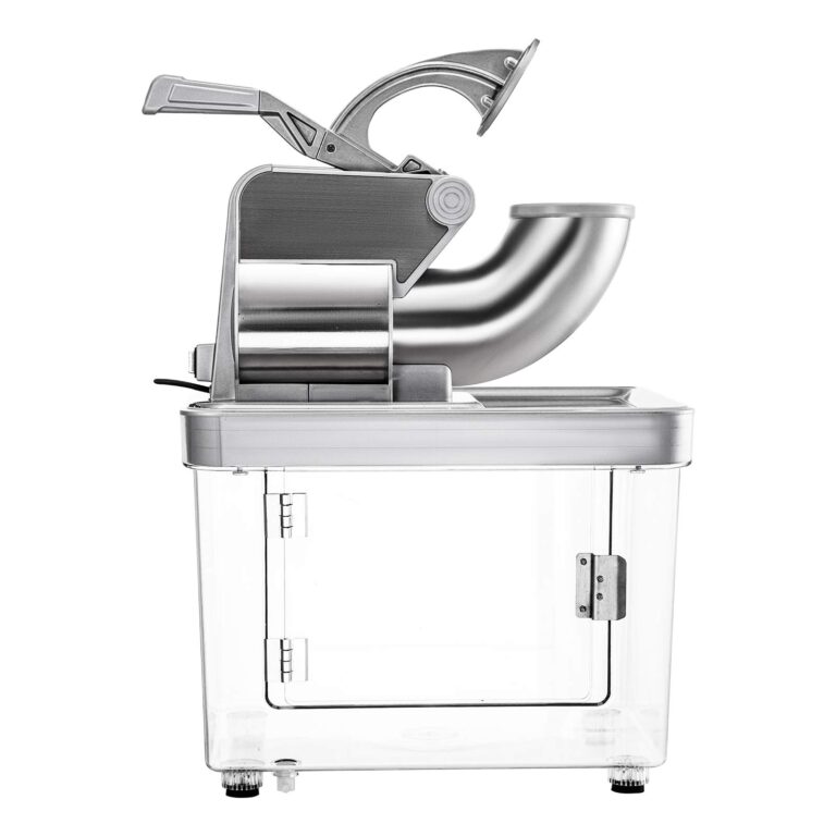 VEVOR 110V Commercial Ice Crusher 661LBS/H, ETL Approved 300W Electric Snow Cone Machine with Dual Blades, Stainless Steel Shaved Ice Machine with Safety On/Off Switch for Family, Restaurants, Bars - Image 3