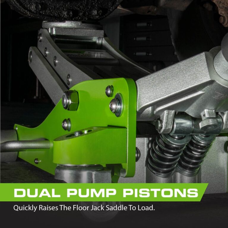 ARCAN Tools 3-Ton Quick Rise Aluminum Floor Jack with Dual Pump Pistons & Reinforced Lifting Arm (A20018_A20019) - Image 3
