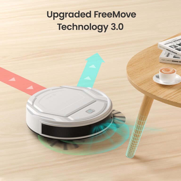 Lefant Robot Vacuum Cleaner, Strong Suction, 120 Mins Runtime, Slim, Low Noise, Automatic Self-Charging, Wi-Fi/App/Alexa Control, Ideal for Pet Hair Hard Floor and Daily Cleaning, M210 - Image 3