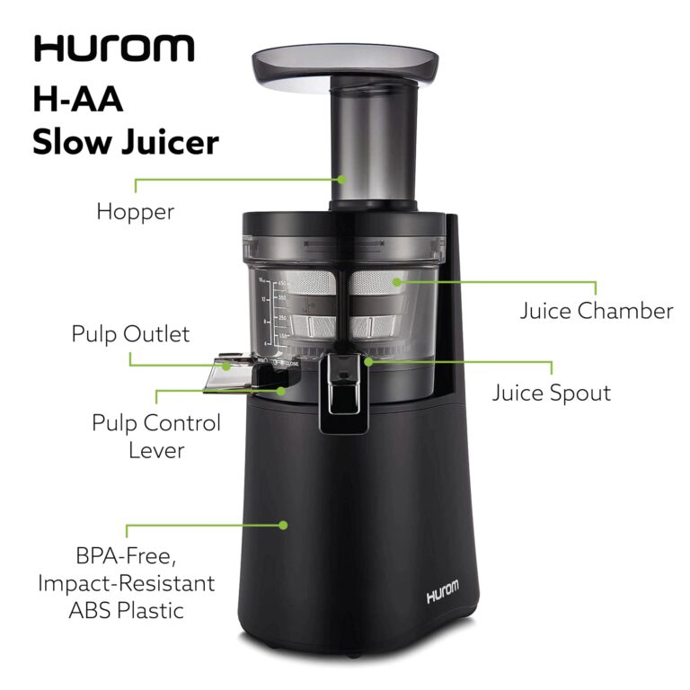 Hurom H-AA Slow Juicer, Rose Gold - Image 3