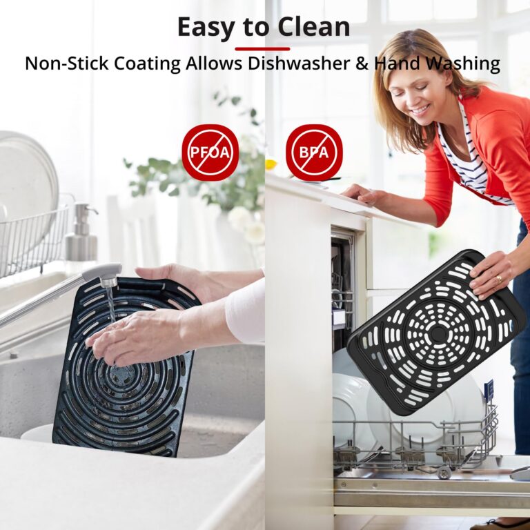 Electric Smokeless Indoor Grill & Air Fryer Combo, 7-in-1, Grill, Broil, Roast, Bake, Crisp, Dehydrate and More, with Non-Stick Plates Pot & Basket, 4QT, for 3-5 People - Image 4