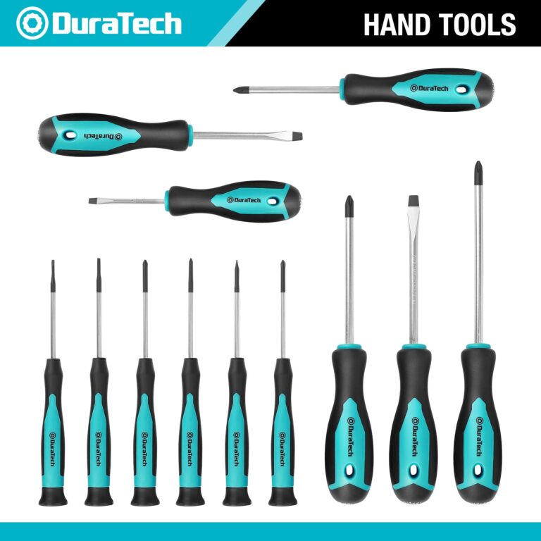 DURATECH 269-Piece Socket Wrench and Home Repair Hand Tool Kit- Daily Use Mechanics Hand Tool Kit with Wide Open Mouth Tool Bag - Image 8