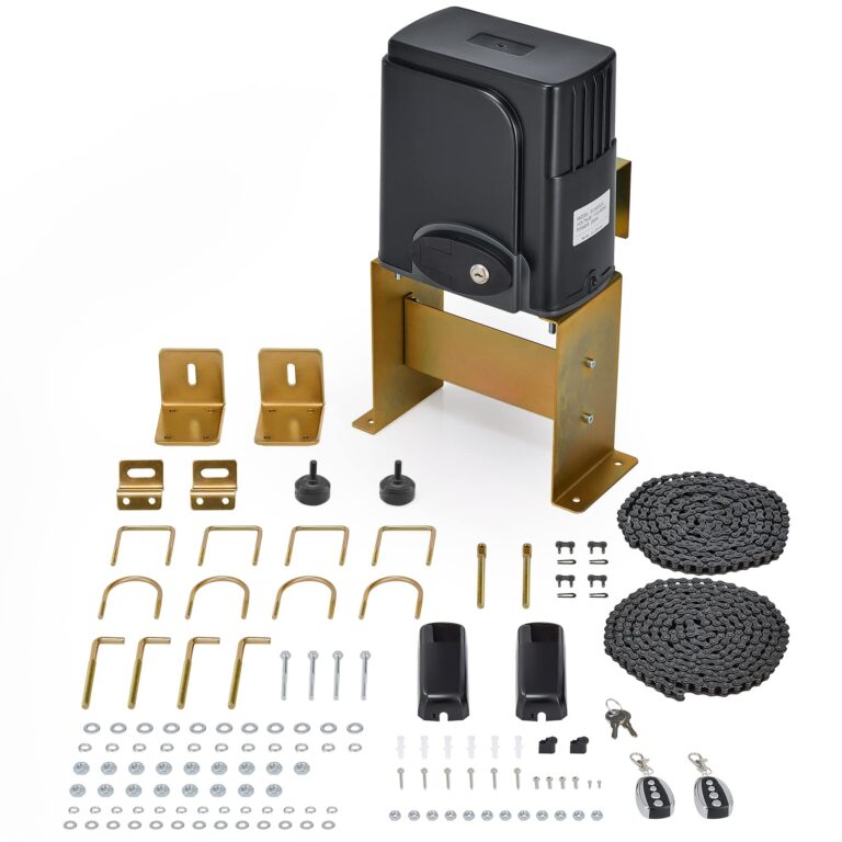 CO-Z APP Smart Automatic Sliding Gate Opener, 280W Electric Gate Opener for Doors up to 1400lb 40ft, Driveway Home Garden Gate Opening System, Gate Complete Kit with Remote Control & IR Sensor