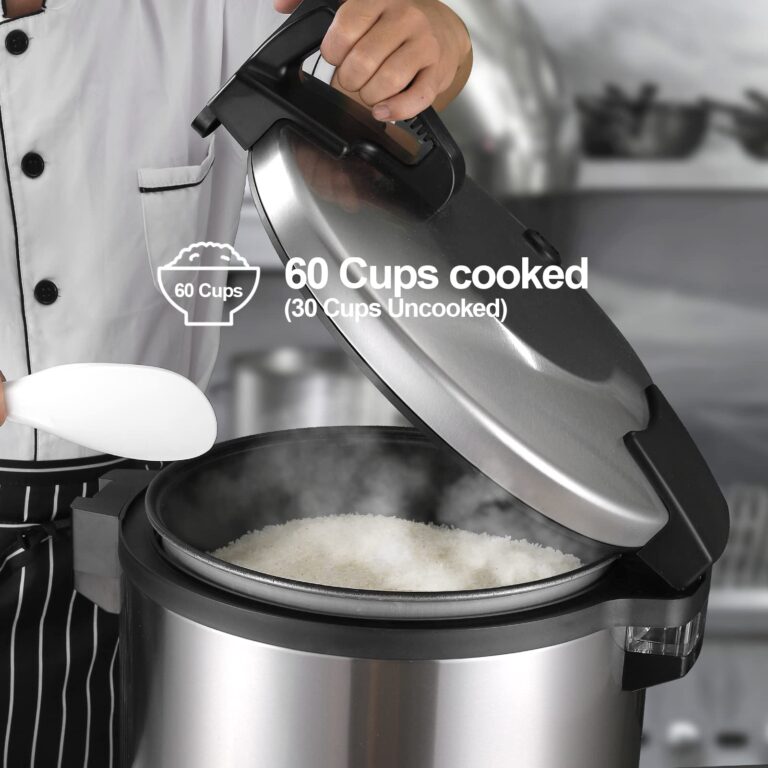 YBSVO 60-Cup (Cooked) Commercial Rice Cooker and Warmer - Image 3