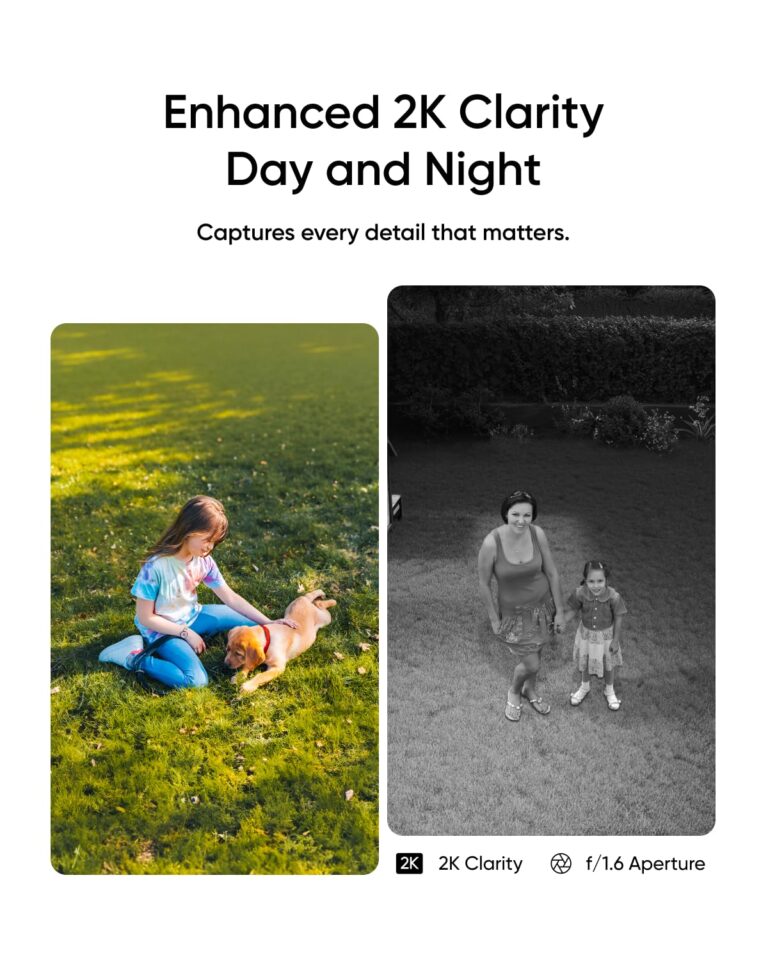 eufy Security SoloCam E30, 2 Pack, Security Cameras Wireless Outdoor, Solar Camera Outdoor Wireless, 360° Pan, AI Tracking, 2K Clarity, HomeBase S380 Compatible, No Monthly Fee - Image 4