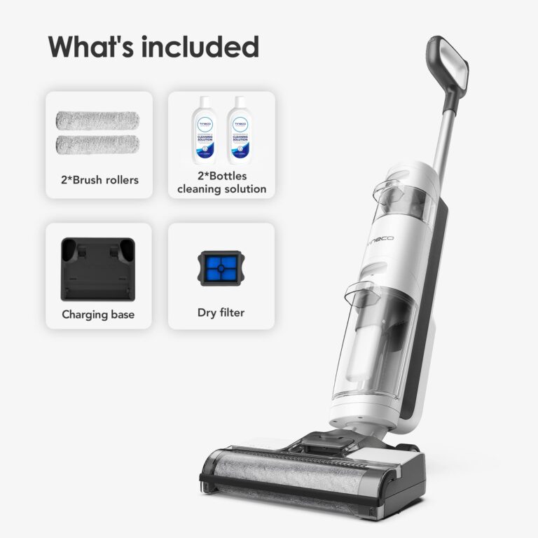 Tineco iFLOOR 3 Breeze Complete Wet Dry Vacuum Cordless Floor Cleaner and Mop One-Step Cleaning for Hard Floors - Image 2