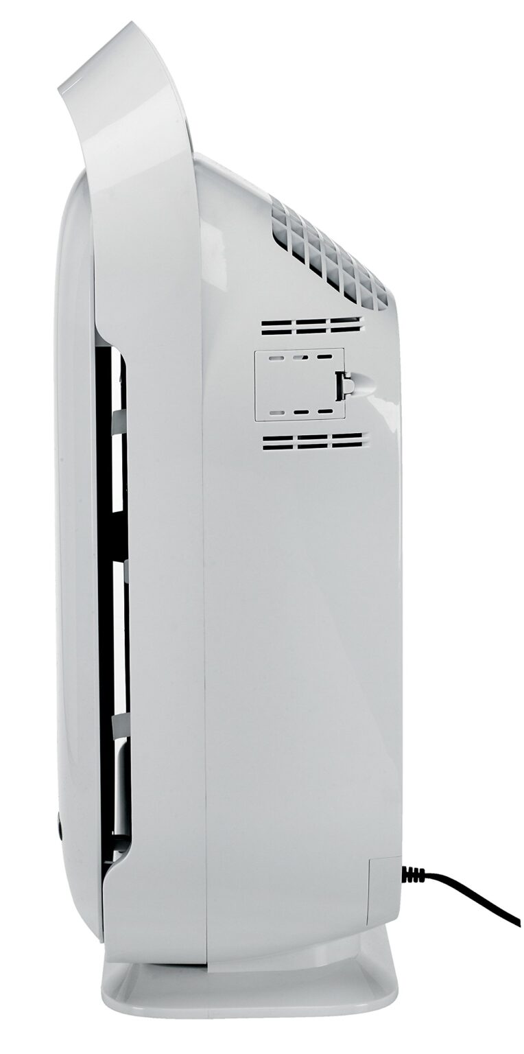 GermGuardian Hi-Performance Air Purifier with HEPA Pure Filter, Timer, Ionizer, Removes 99.97% of Pollutants, Large Rooms up to 1620 Sq. Ft., UV-C Light Helps Reduce Germs, 27”, White, AC9200WCA - Image 6