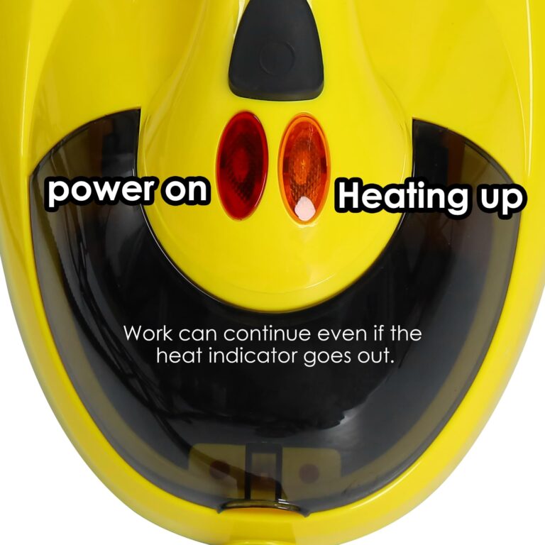 Potlimepan 1500 Watt Deep Steam Cleaner With Attachments - Portable for Home, Upholstery, Tile and Grout - On-Board Storage (WJ528(NK-0698)) - Image 2