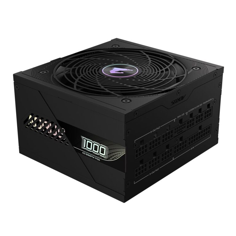 GIGABYTE GP-AE1000PM PG5 - PCIe5.1 Ready - ATX3.1-1000W 80 Plus Platinum Certified - Fully Modular Power Supply - Image 4