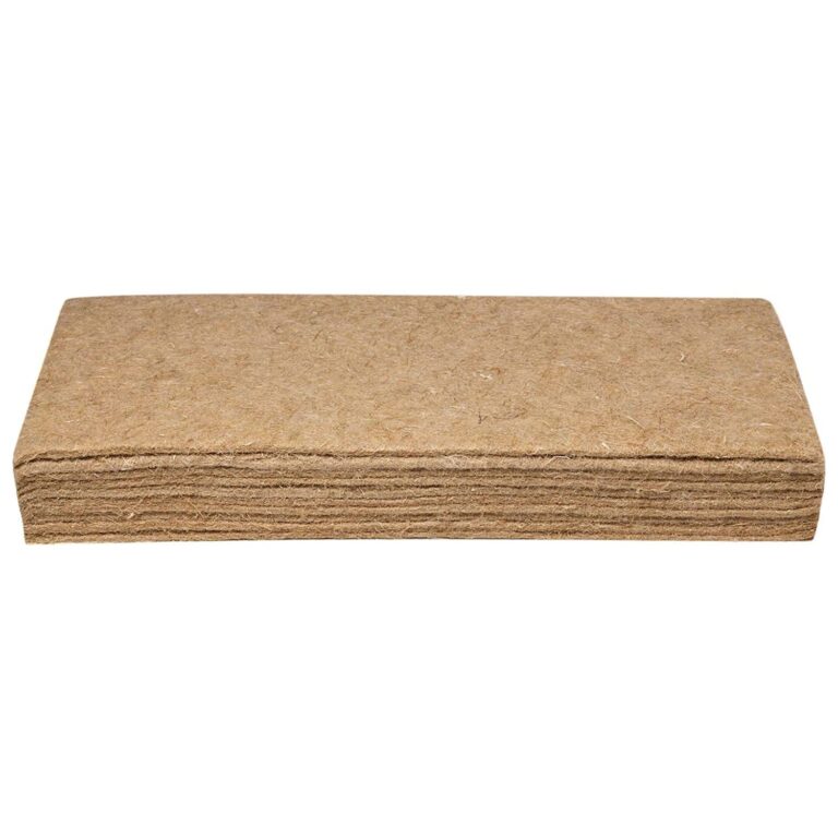 Chanvra Grow Microgreens Growing Mat, Natural Hemp Mats for Growing Sprouting Kits, Hydroponic Hemp Pads, Hemp Grow Mat for Wheatgrass, Sunflower & More, Microgreen Mat, 10x20" (100)