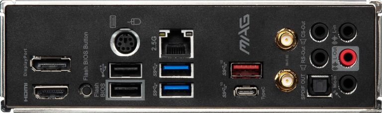 MSI MAG B550M Mortar MAX WiFi Gaming (AMD Ryzen 5000 Series, AM4, DDR4, PCIe 4.0, SATA 6Gb/s, M.2, USB 3.2 Gen 2, HDMI/DP, Wi-Fi 6E, Bluetooth 5.2, 2.5Gbps LAN, Micro ATX) - Image 3