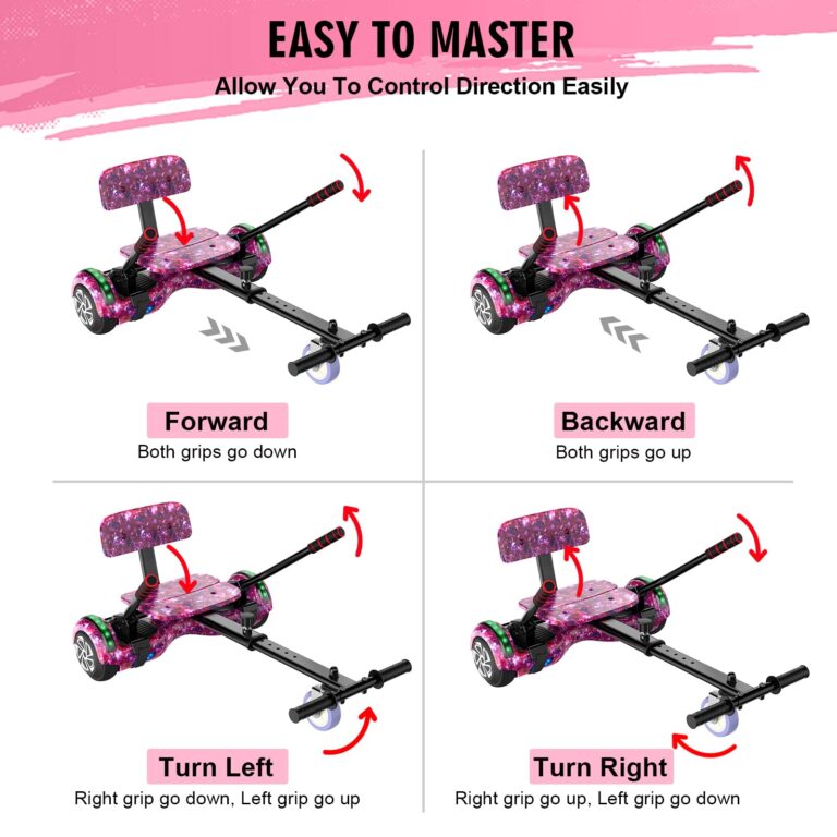 CBD Scooter with Corlorful LED Lights,6.5" Wheels, Dual 300W Motor Scooter for Kids Girls Boys Adults, All Ages,Purple - Image 5