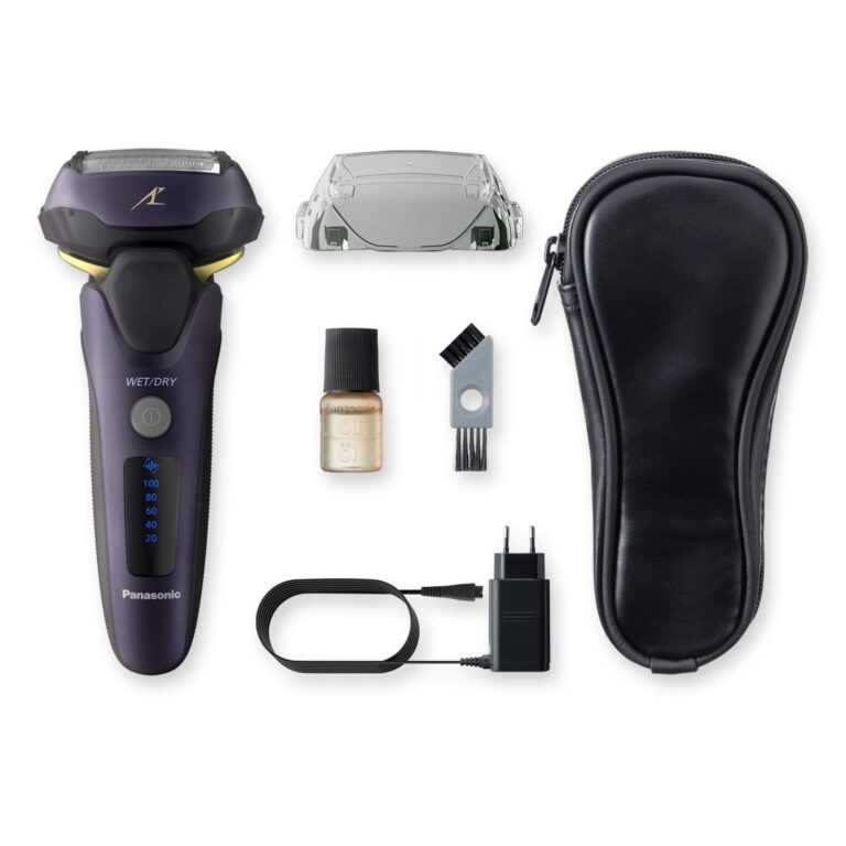 Panasonic ES-LV67-A803 Wet and Dry Shaver, 5 Shaving Heads with Linear Motor, Including Hair Trimmer, Navy Blue - Image 20