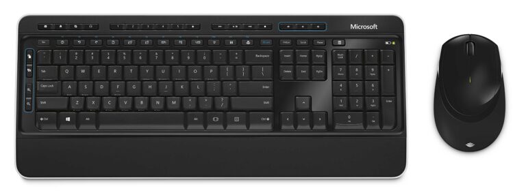 Microsoft PP3-00002 Wireless Desktop 3050 with AES - Keyboard and Mouse (English)