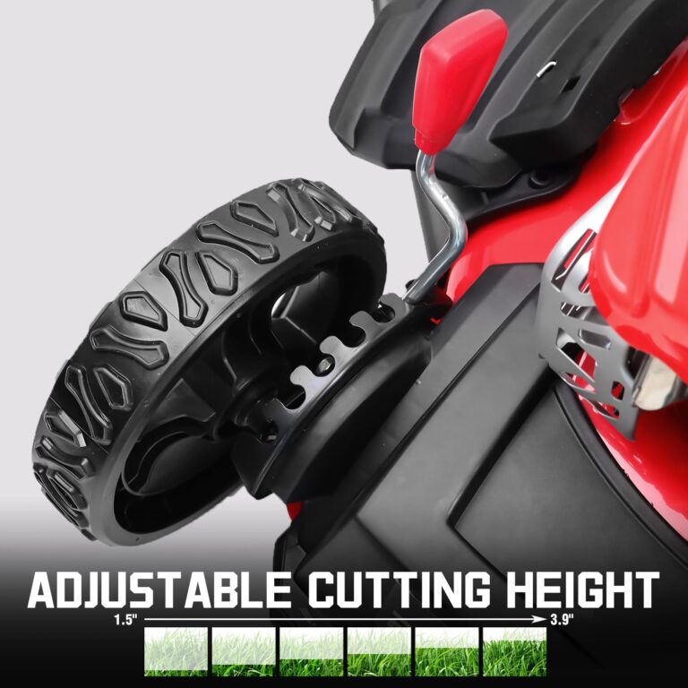 PowerSmart Lawn Mower Gas Powered, 17-Inch 144cc Engine 3-in-1 Walk-Behind Push Lawn Mower, Oil Included - Image 5