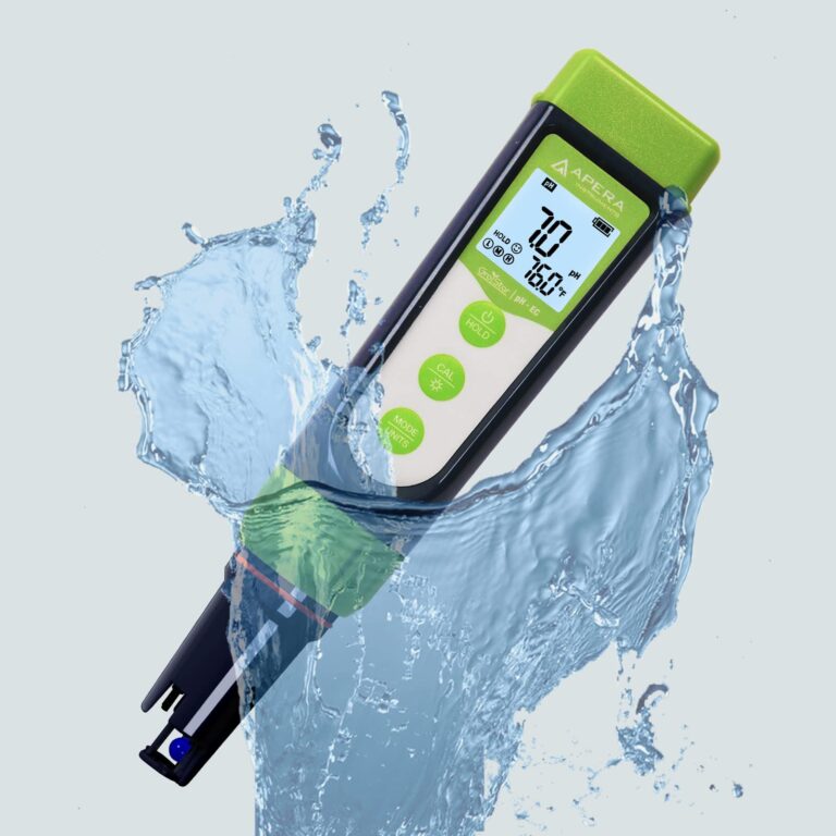 Apera Instruments GroStar Series GS4-P pH/EC/500ppm/700ppm/ORP 6-in-1 Combo Pen Tester Kit with Replaceable Double-Junction pH/EC Probe and ORP Probe for Hydroponics Water Quality Testing, Gen II - Image 3