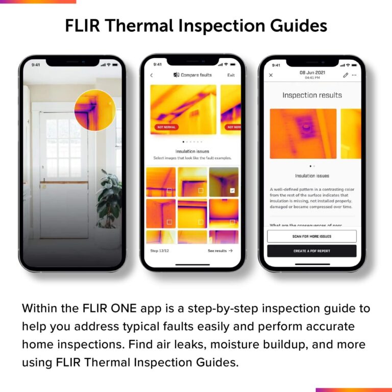 FLIR ONE Gen 3 - Thermal Imaging Camera for iOS Smartphones (iPhone w/USB-C Only, iPhone 15 and Newer) - Image 3