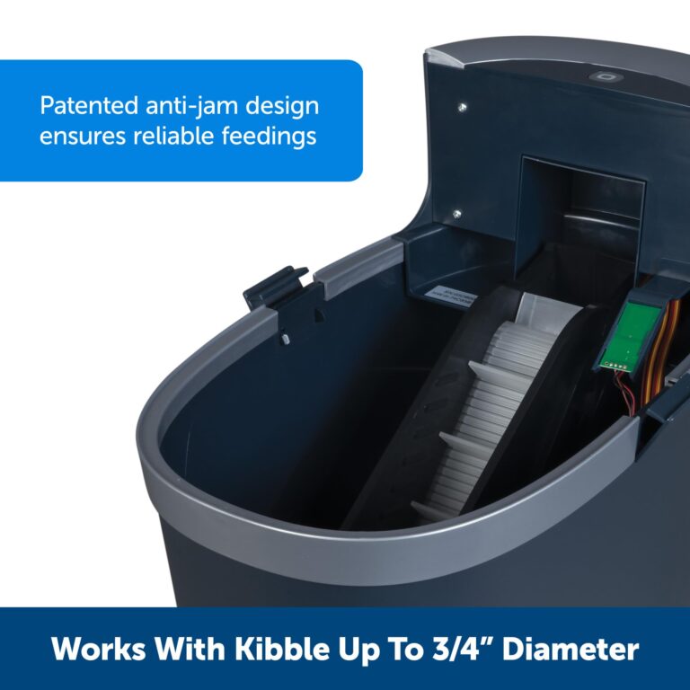PetSafe Smart Feed Pet Feeder, Automatic Cat Feeder, Automatic Dog Feeder with App, Compatible with Alexa, Apple, Android, Backup Batteries for Power Outage, Black - Image 5