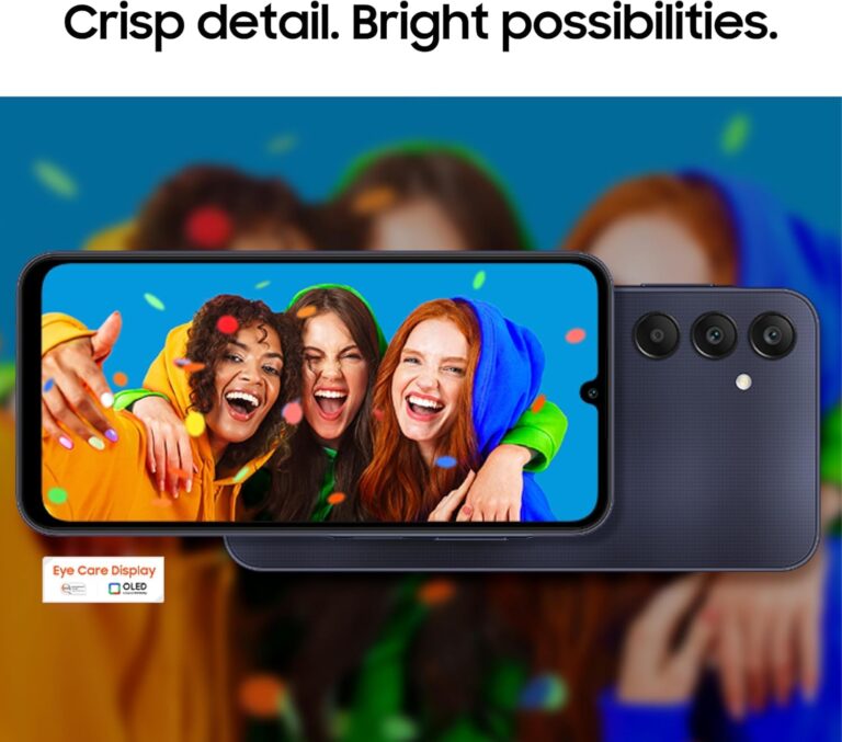 Samsung Galaxy A25 5G A256E 128GB Dual-SIM GSM Unlocked Android Smartphone (Latin Variant/US Compatible LTE) - Blue Black - Image 6