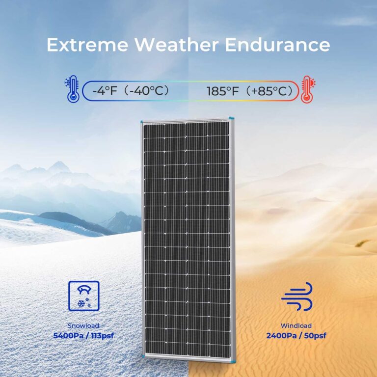 Renogy 400 Watt Solar Panel 12 Volt, 2PCS 200W Solar Panels High Efficiency Monocrystalline PV Module for RV Marine Rooftop Farm Battery and Other Off-Grid Applications - Image 6