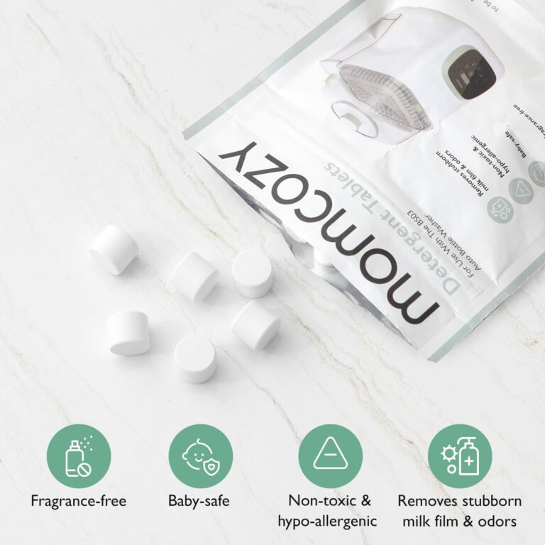 Momcozy KleanPal Pro Baby Bottle Washer & Momcozy Official Washing Block for Momcozy KleanPal Pro Baby Bottle Washer, 120 Tablets - Image 2