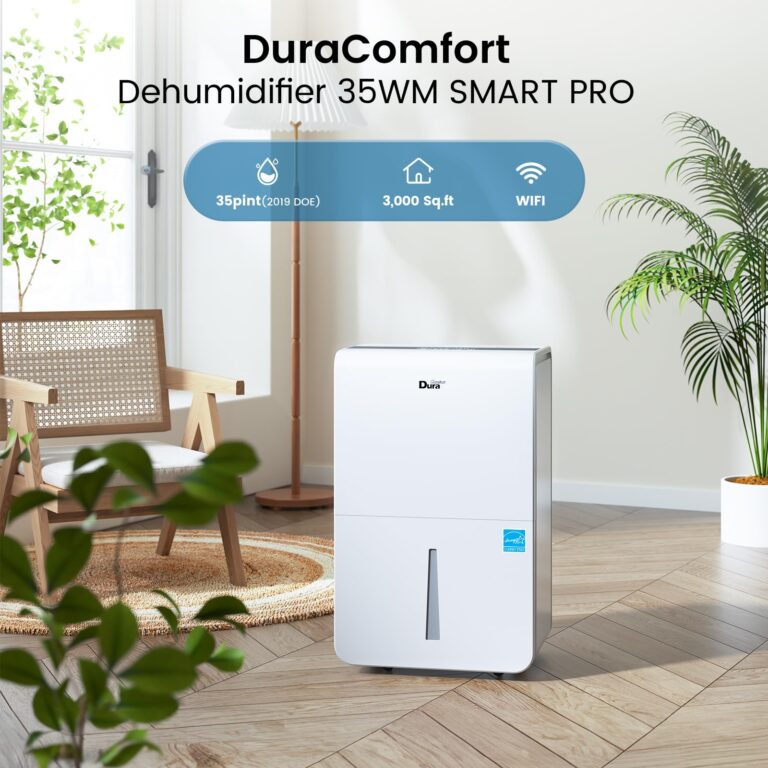 Dehumidifier For Basement with Energy Star Certified, Dehumidifiers with WiFi For Medium to Large Rooms,White - Image 9