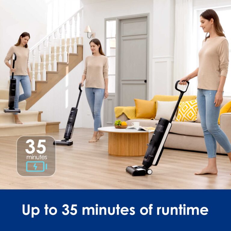 Tineco Floor ONE S3 Breeze Cordless Hardwood Floors Cleaner, Lightweight Wet Dry Vacuum Cleaners for Multi-Surface Cleaning with Smart Control System - Image 4