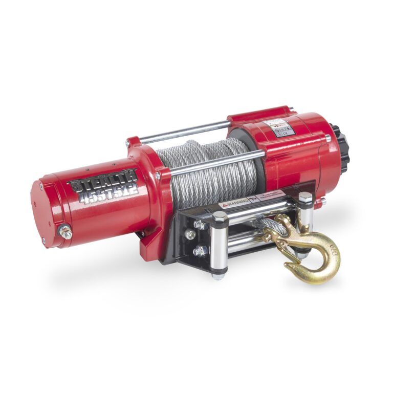 Stealth Winches 4500lb UTV ATV Winch, 12 Volt Electric Winch with 2 Wireless remotes and Steel Rope, Perfect for Towing Boat Trailer Winch, Portable Winch 12v, Roller Fairlead & Mounting Plate - Image 6