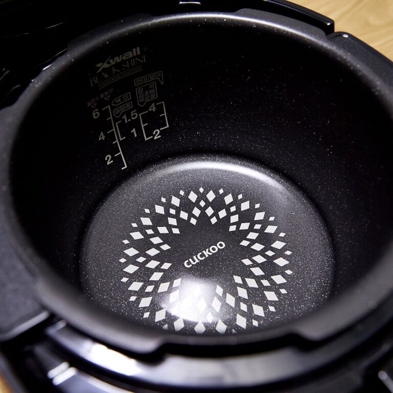CUCKOO CRP-HZ0683FR | 6-Cup (Uncooked) Induction Heating Pressure Rice Cooker | 13 Menu Options, Auto-Clean, Voice Guide, Made in Korea | Black/Red - Image 5