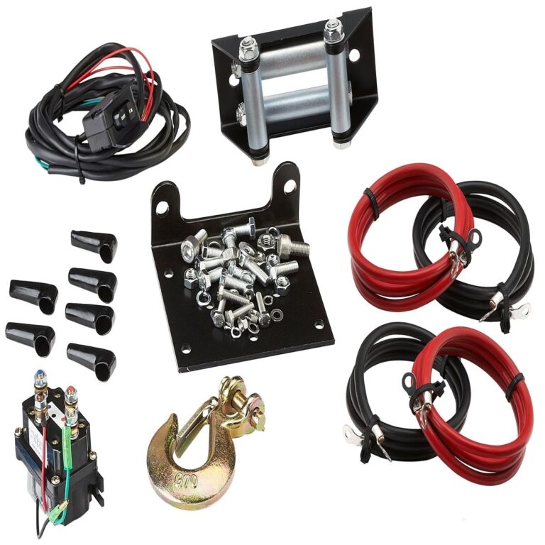 MOTOALLIANCE Viper UTV/ATV 4500lb Waterproof Wireless Winch from USA Powersports Company. 50 Feet of Black Synthetic Winch Rope. Perfect for Offroad Vehicle Recovery. - Image 7