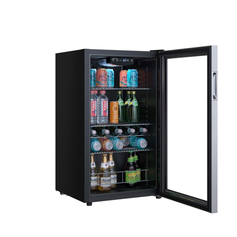 EdgeStar BWC121SS 19 Inch Wide 105 Can Capacity Extreme Cool Beverage Center - Image 2