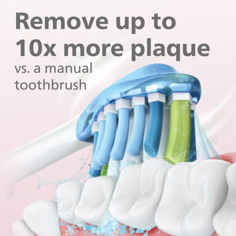 PHILIPS Sonicare 9000 Special Edition Rechargeable Toothbrush, Pink/White, HX9911/90 - Image 11