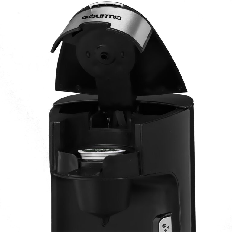 Gourmia GCM3600 3 in 1 Coffee & Tea Maker -K-Cup Pod, Loose Leaf Tea & Ground Coffee Compatible -Single Serve Machine -Automatic -Removable Filters & Adapters -16 oz Water Reservoir -1300W -Black - Image 7