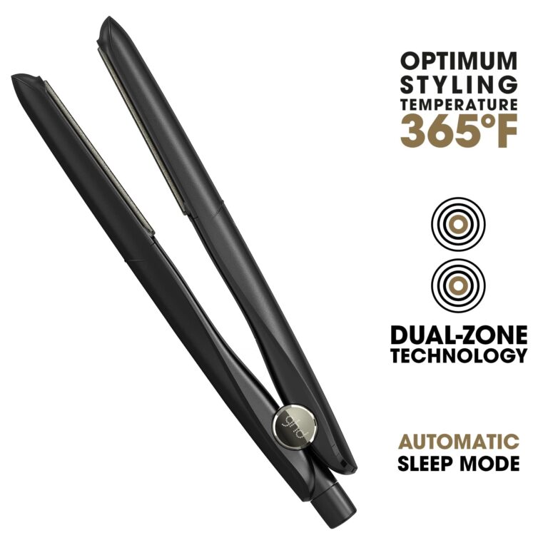 ghd Gold Styler Essentials Duo ― Gold 1" Flat Iron Hair Straightener (Black) with Bodyguard Heat Protection Hair Spray (4 fl. oz.) - Image 8