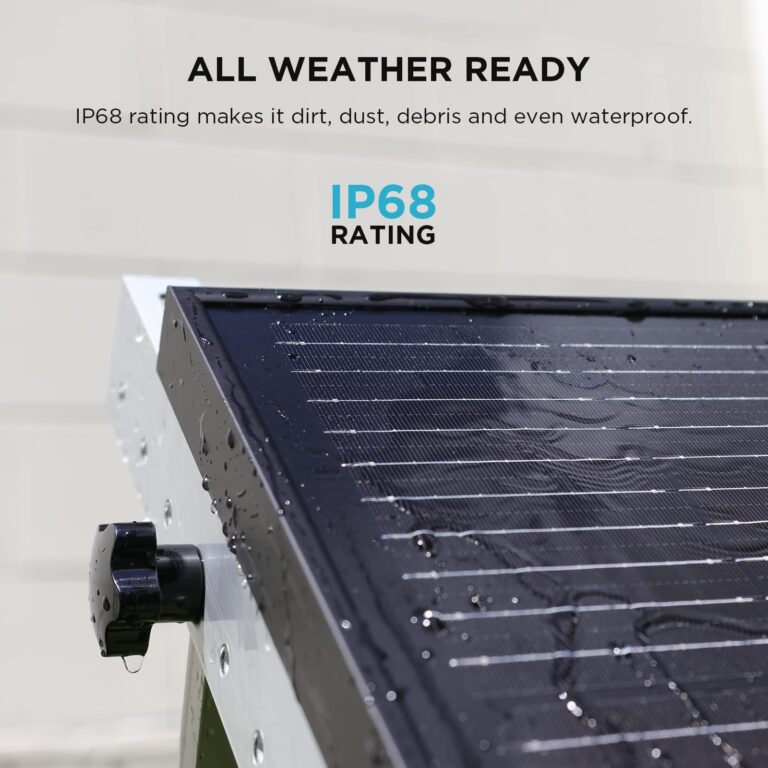 EF ECOFLOW 100W 12V Solar Panel, High Efficiency Monocrystalline PV Modules, IP68 Waterproofing, Ideal for RV& Marine Rooftop, Farm Battery, Power Kits & Ecosystem - Image 7