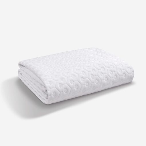 Bedgear Split Cal King Dri-Tec Waterproof Mattress Protector - Adjustable Base Compatible -Washable, and Breathable Pad – Fitted with Stretchable Deep Pockets – Fits 18” Mattress - White
