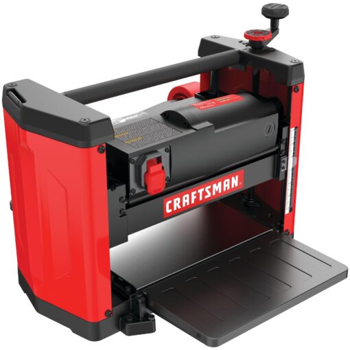 CRAFTSMAN Planer, 15 Amp, For Benchtops, Two Knife Solid Steel Cutter Head (CMEW320) - Image 3