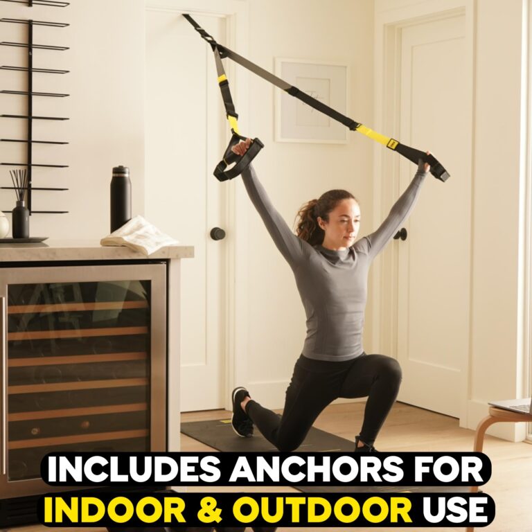 TRX All-in-ONE Suspension Training System: Full Body Workouts for Your Home Gym, Travel, and Outdoors | Includes Indoor & Outdoor Anchors, Workout Guide and Video Downloads - Image 2