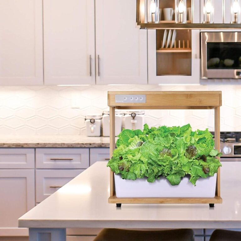 Hydroponics Growing System, Indoor Garden with LED Light, Auto Timer, Herb Garden Kit, Indoor Hydroponic Planter, Gardening Gifts for Women - Image 4