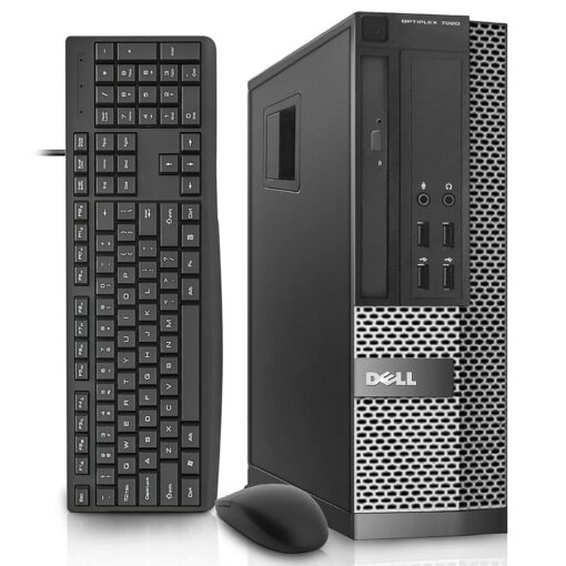 Dell OptiPlex 7020 Desktop Computer, 32GB Ram New 1TB SSD, Intel Quad Core i7 4790 up to 4.0GHz, AC8260 Built-in WiFi 5, Dual Monitor Supported, DVD-RW HDMI Windows 10 Pro (Renewed)