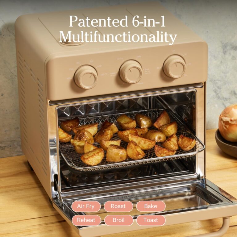 Our Place Wonder Oven | 6-in-1 Air Fryer & Toaster Oven with Steam Infusion | Compact, Countertop Friendly, Fast Preheat, Multifunctional | Air Fry, Toast, Roast, Bake, Reheat & Broil | Steam - Image 5