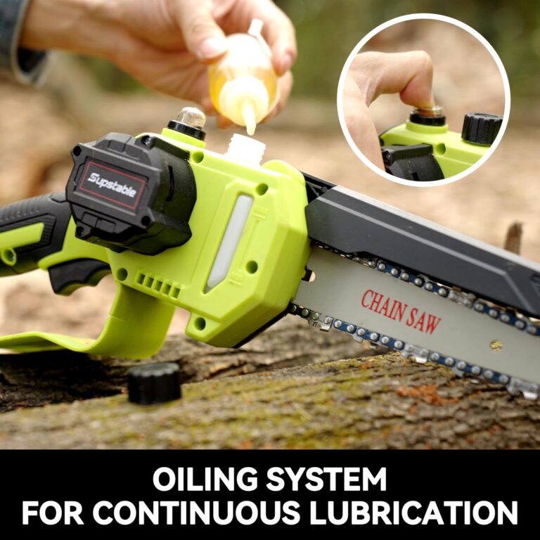 Supstable 2-IN-1 Cordless Pole Saw & Mini Chainsaw w/ Brushless Motor, 2*4.0Ah Battery Powered 6" Electric Telescoping Pole chainsaw 15 Ft Max Reach, Adjustable Head Pole Saw for Tree Trimming Pruning - Image 7