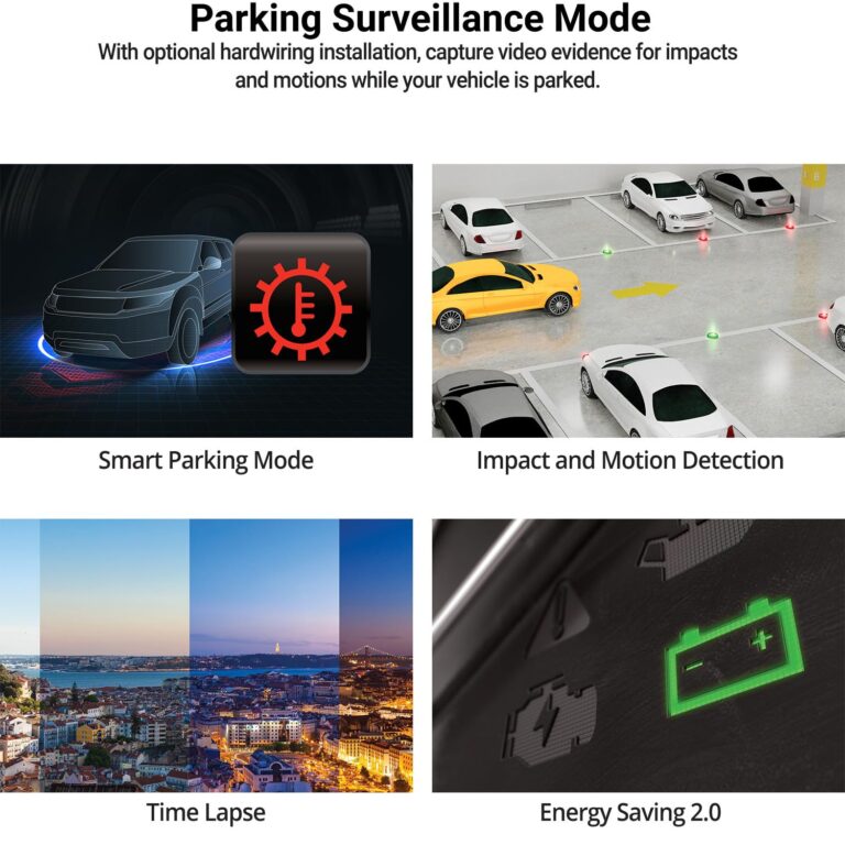 THINKWARE Q200 2CH Dash Cam 2K Front 1080P Rear Car Dashboard Camera, WiFi, WDR, Speed Red Light Alerts, ADAS, 256GB Max, Parking Monitor, Night Vision (32GB MicroSD, 12V Cigar, Hardwiring Cable, GPS) - Image 6